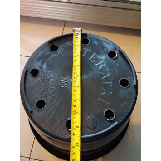 pot plastik simba teratai