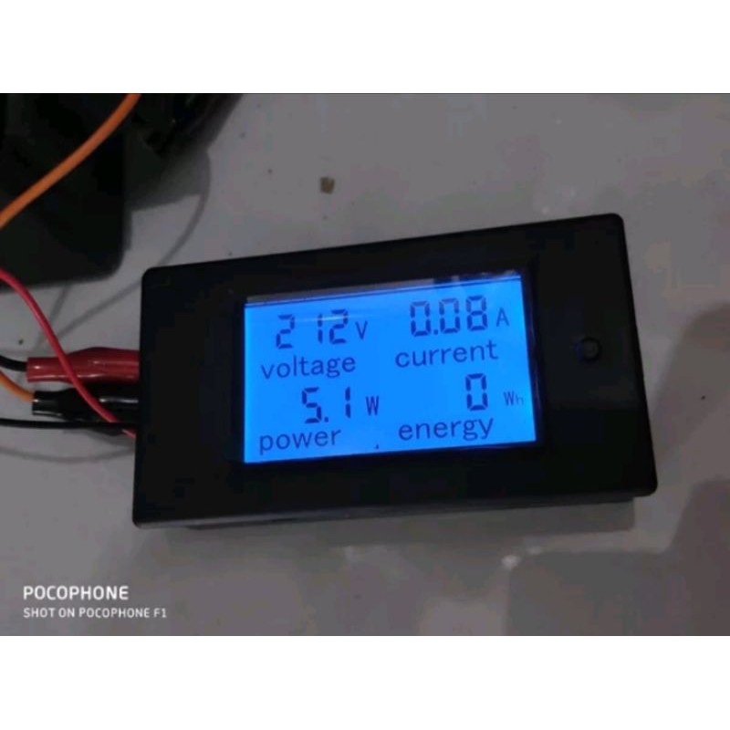 KWH meter 100A Volt meter AC multimeter Ac panel watt meter Ampere meter Amperemeter daya meter