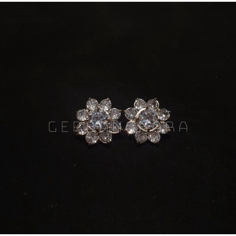 Giwang / Anting Pengantin V2 Diamond Zircon