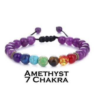  Gelang  7  Chakra  Energy Healing Adjust Rope GCK1 