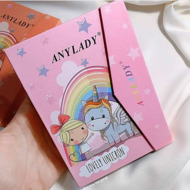 Eyeshadow Palette Lovely Unicorn Eyeshadow Dompet Anylady