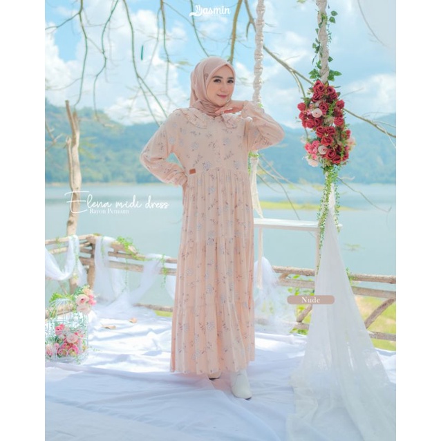 Dress Elena Midi By Yasmin