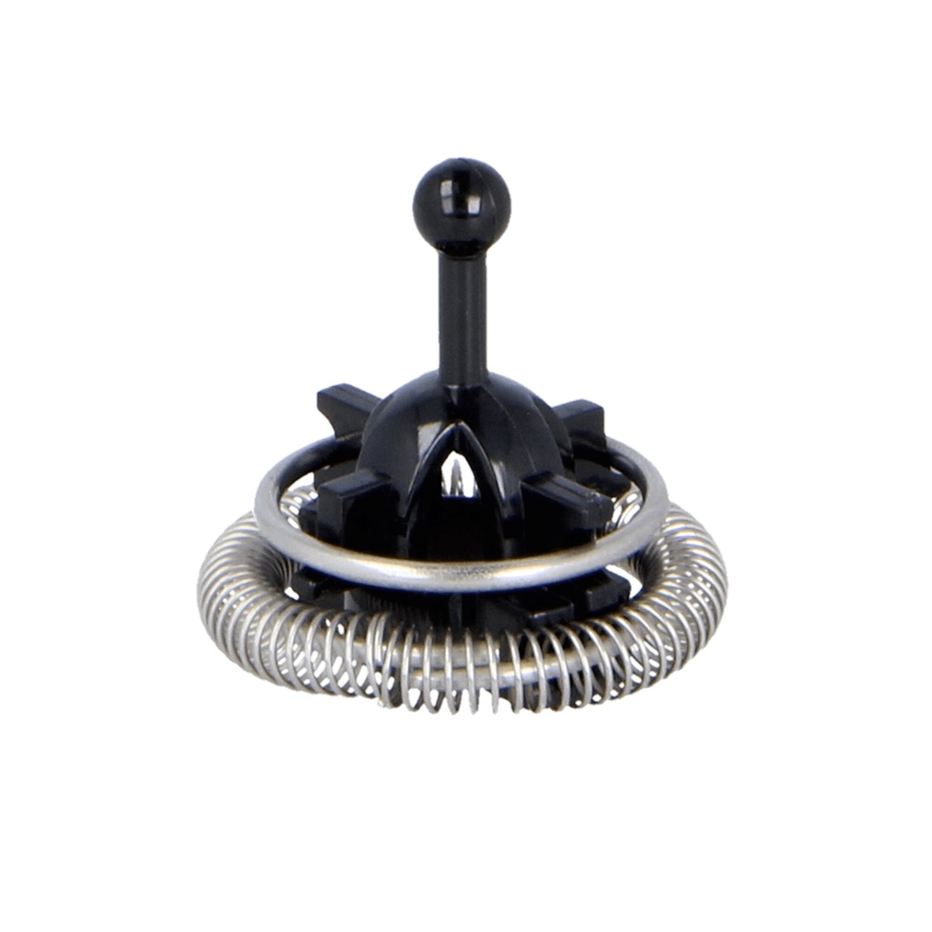 2-Pack Replacement Whisk For Nespresso Aeroccino 3/4/Plus Milk Frother - Stainless Steel, Black