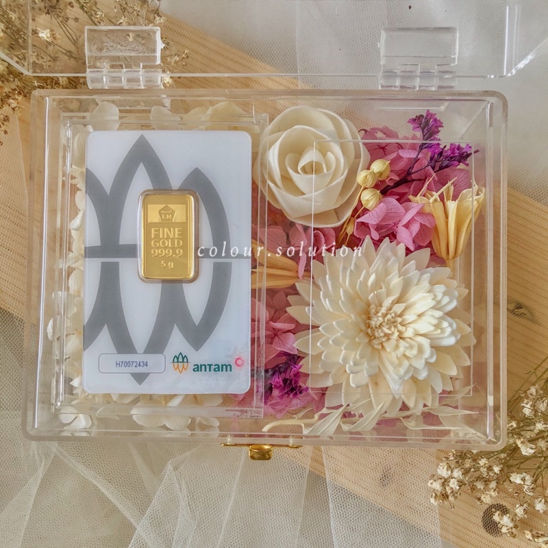 RingBox Akrilik | Kotak Mahar Akrilik | Box Acrylic | Kotak Perhiasan Acrylic