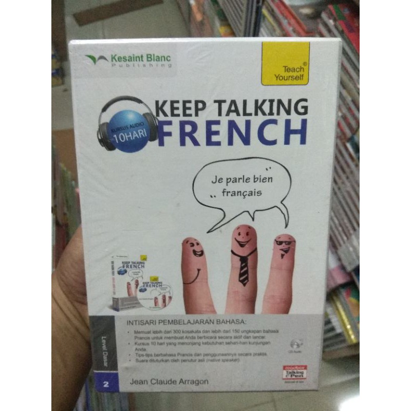 Keep Talking French Kursus Audio 10 Hari Level Dasar 2 Shopee Indonesia