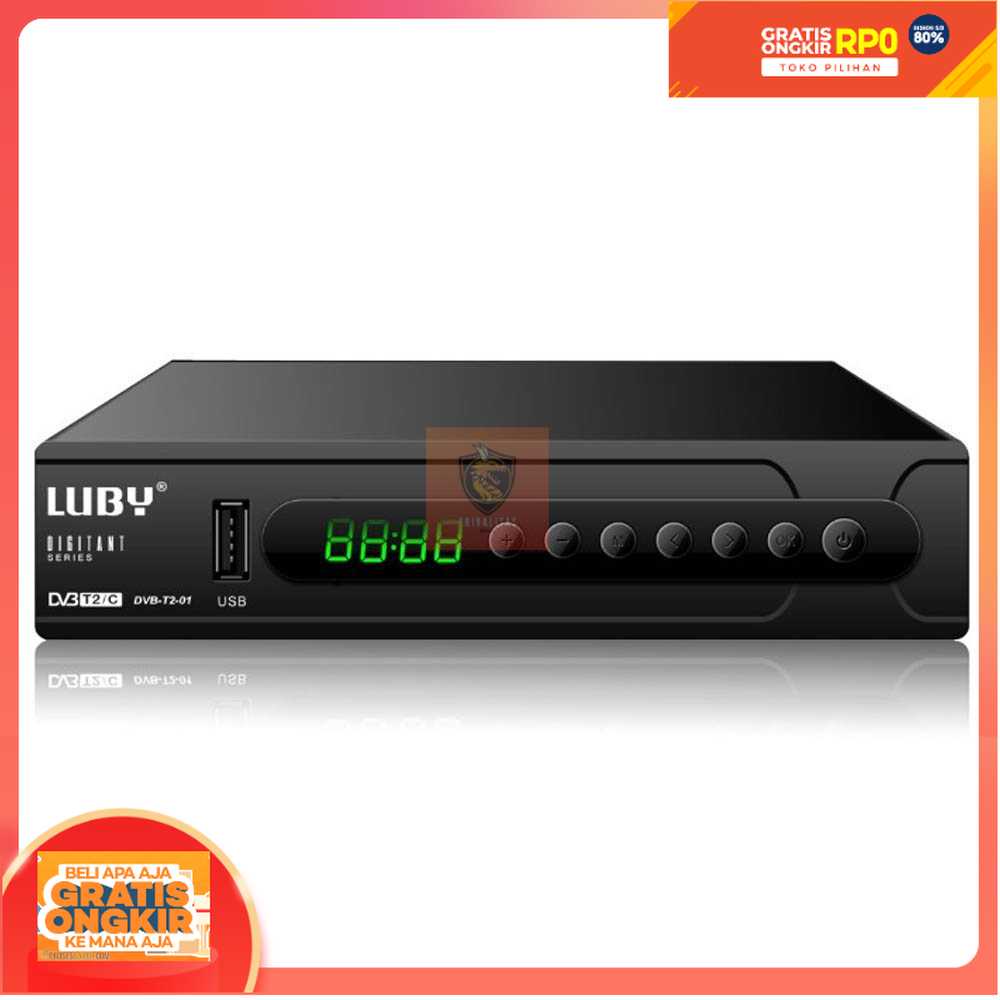 Decoder Tv Digital Luby SET TOP BOX PENERIMAAN SIARAN TVDIGITAL