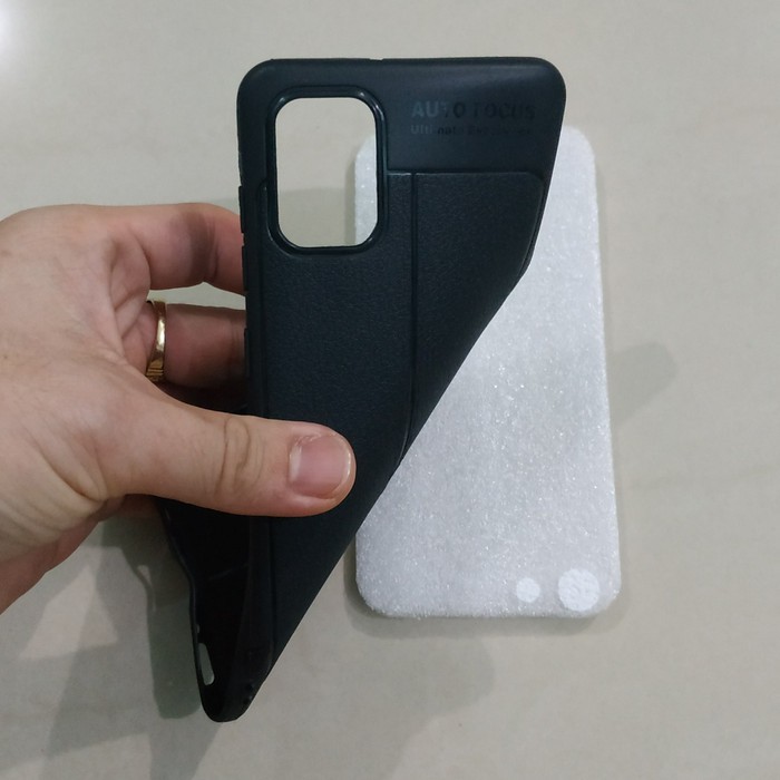 SAMSUNG A31 karet softcase silikon karet hitam mantap murah meriah