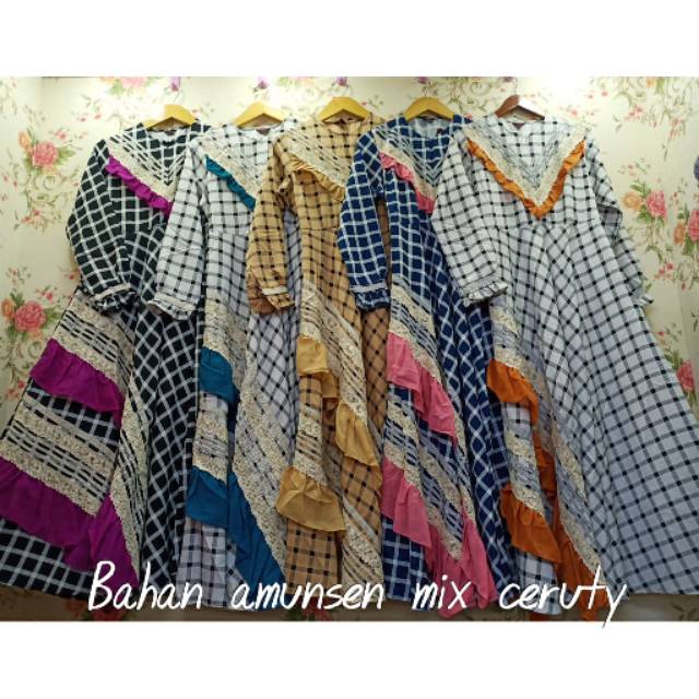 Gamis rumbai by KINARO ORIGINAL