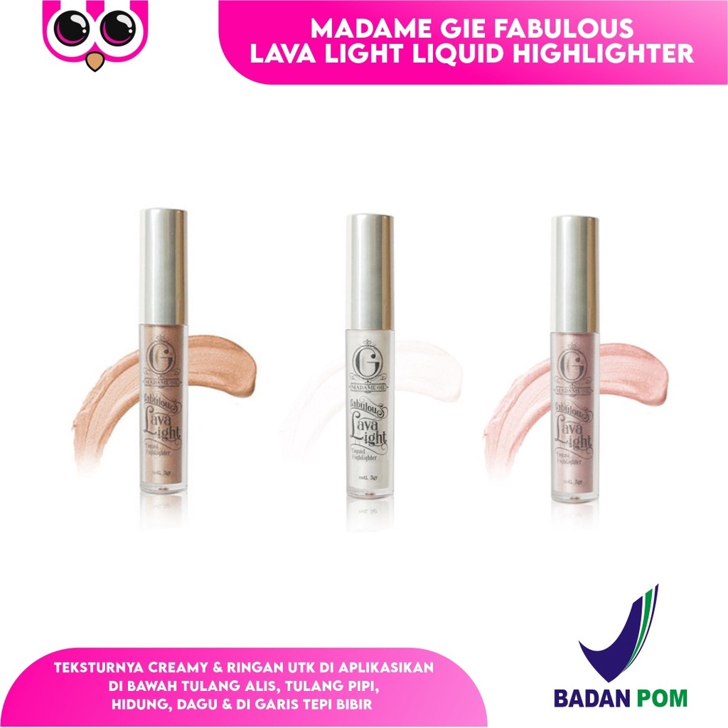 [ Lava Light ] Madame Gie Fabulous Lava Light Highlighter