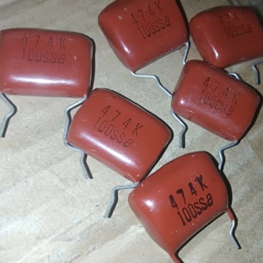 Kapasitor Milar 474 100V Mylar 470nf 100V Mylar 0.47uF 100V