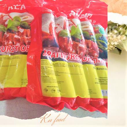 

➼ Sosis Alana Sapi SAPI 500 Gr Mini Bratwurst Isi 10 ❃