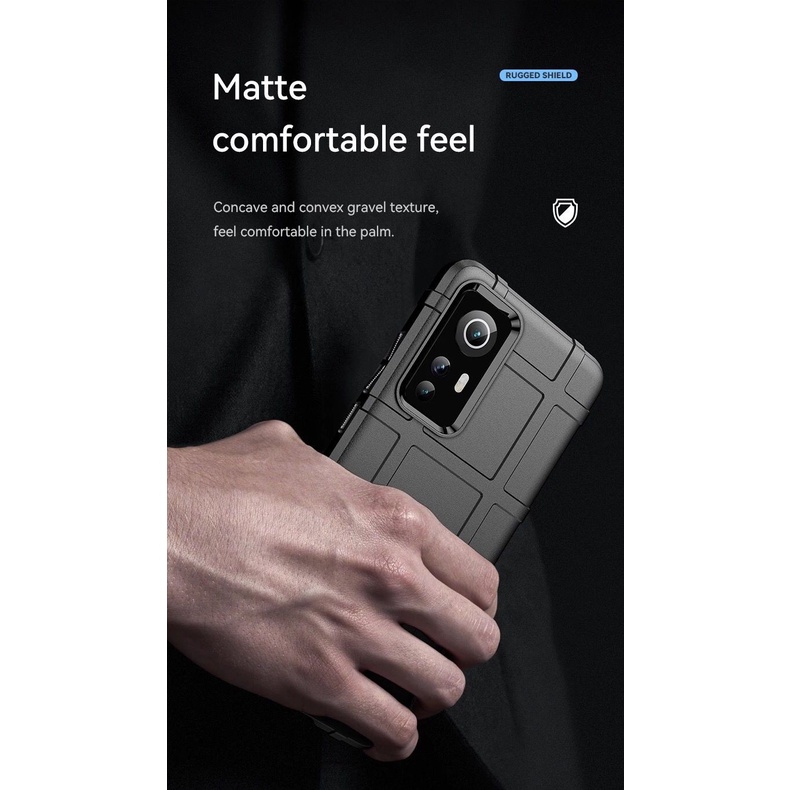 XIAOMI 12 / XIAOMI 12 LITE / XIAOMI 12 PRO COVER RUGGED SHIELD MILITARY PREMIUM CASE SILICONE SOFT CASE - XIAOMI 12
