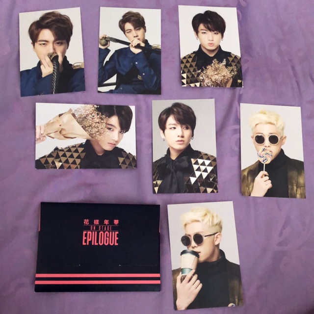 BTS epilogue Mini photocard