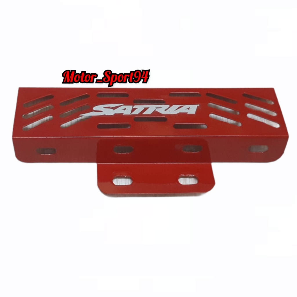 Pelindung Radiator/Cover Tutup Radiator Satria Fu Variasi Besi Tebal Anti karat Cover Radiator Fu TEBAL