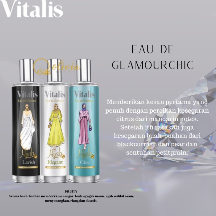 VITALIS EAU DE GLAMOUR HIJAB 100ML