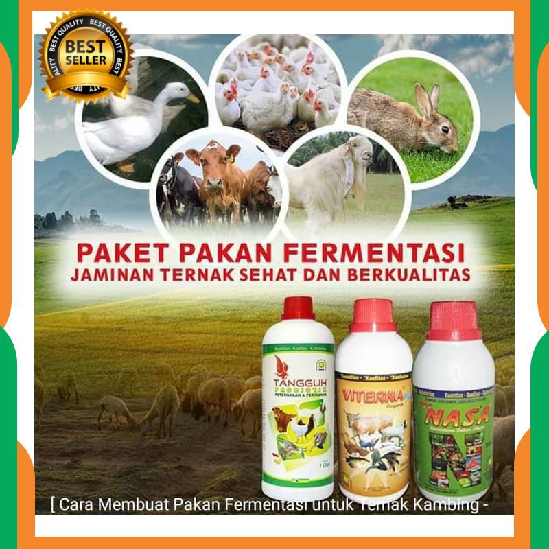 

N39 Paket Pakan Fermentasi Ternak /Vitamin Peternakan Organik /Nasajakarta