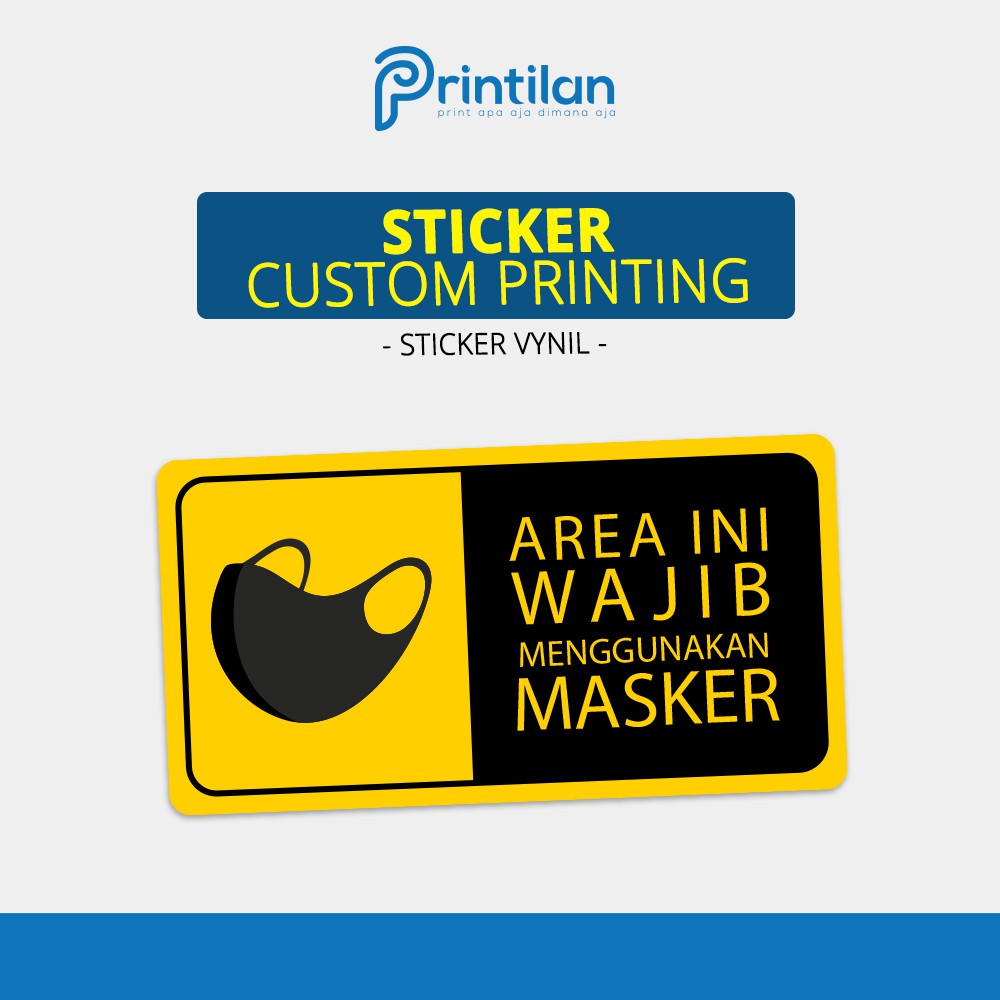 

Sticker Custom Printing 15 x 8 cm Tanpa Laminasi