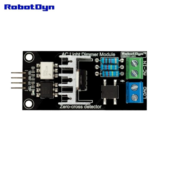 Module Light Dimmer Lampu 220V Ac 16A  Input Pwm 5V 3.3V Level Arduino