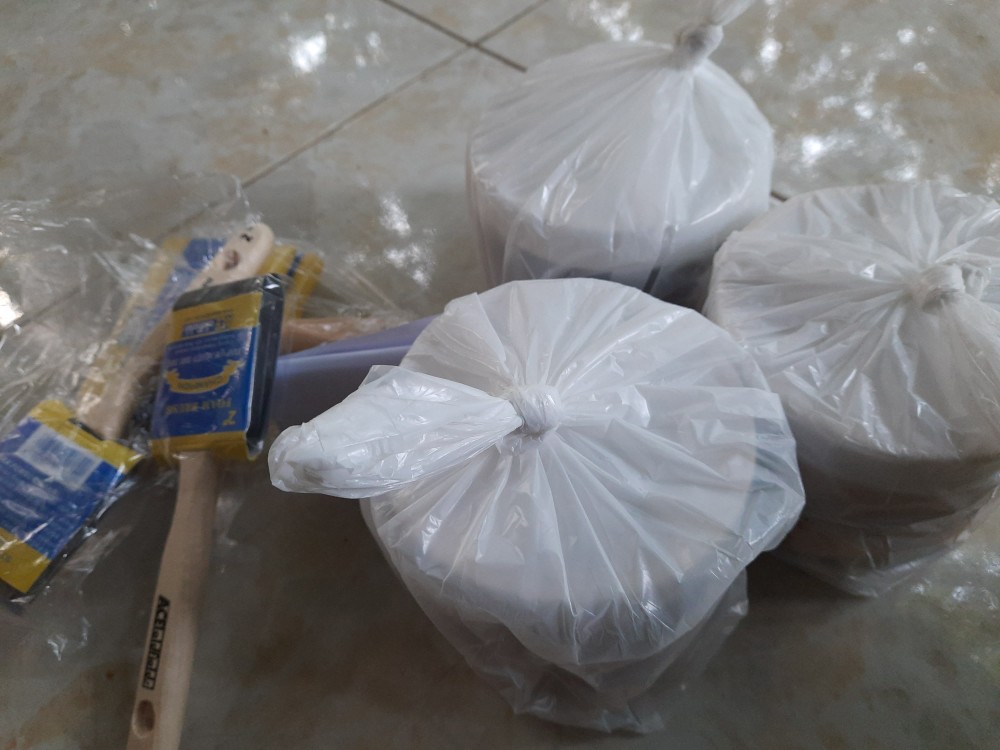 Finishing Kayu Waterbased Biovarnish Clearcoat Gloss Kemasan Mini Can