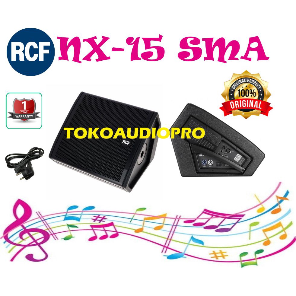 Speaker RCF NX15 SMA 15-Inch Stage Monitor Speaker Aktif