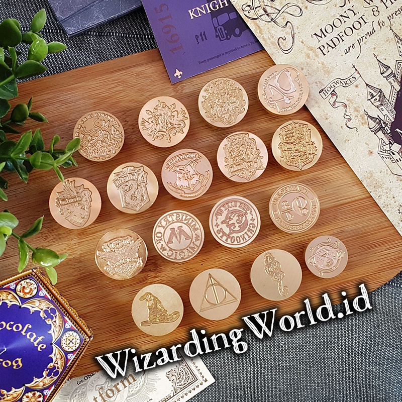 

Wax Seal Stamp Head Kepala Stempel Lilin Segel Surat Vintage Emblem Custom