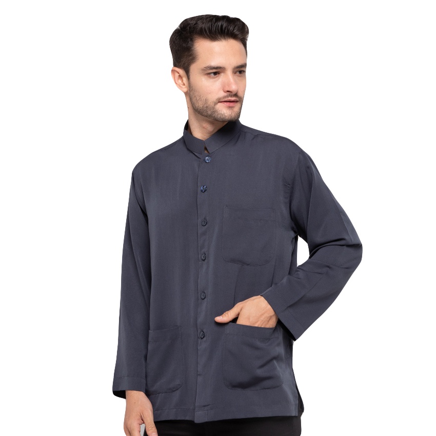 SHOHIB Baju koko Lengan Panjang HABIBI-4