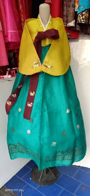 HANBOK KOREA WARNA REMDOM