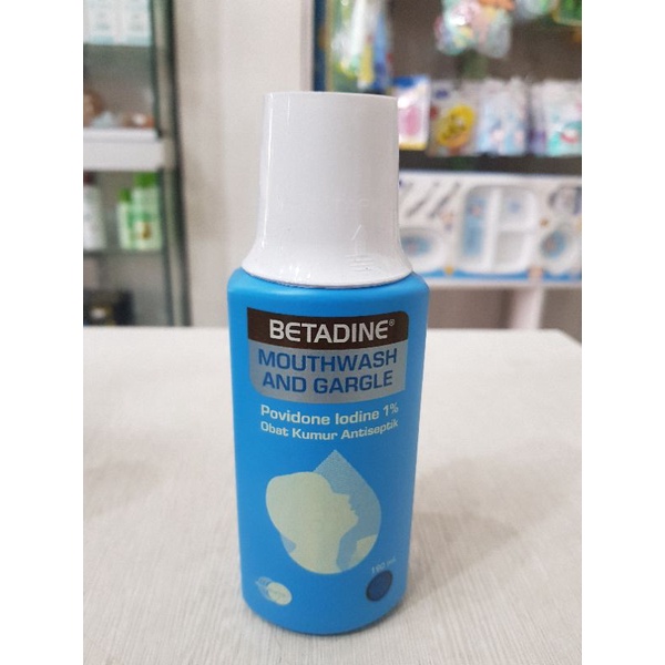 Betadine Kumur 100ml &amp; 190ml/ Larutan Kumur/ Bau Mulut