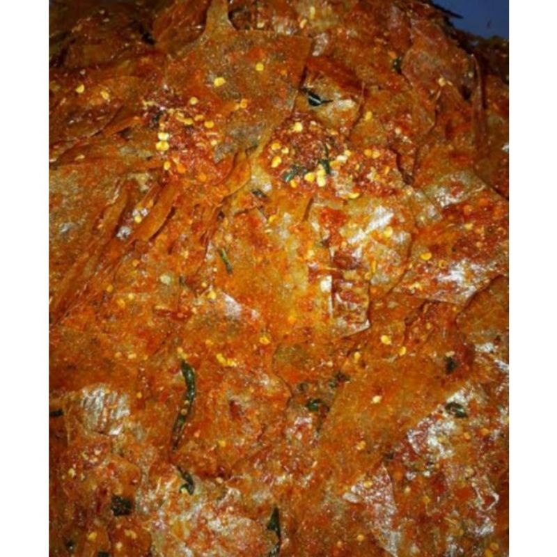 

RK01 keripik kaca pedas daun jeruk 500gram