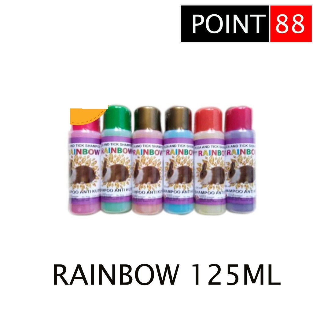 Shampoo RAINBOW 125ml Untuk Kelinci