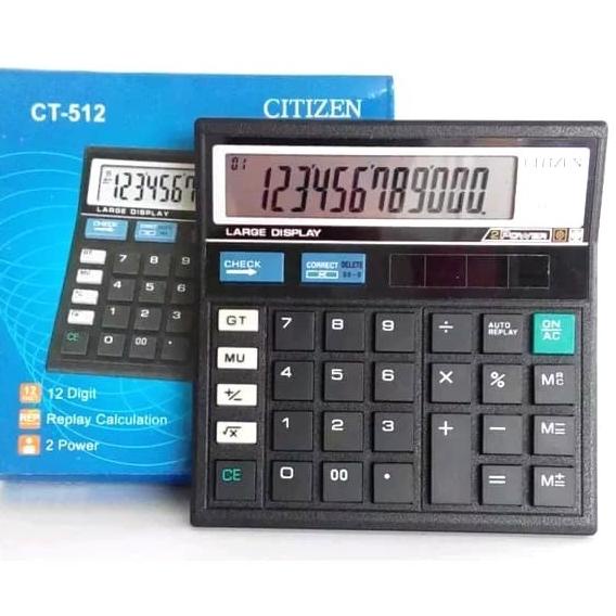 

Restok Lagi Calculator Citizen CT-512 .,,.,.,