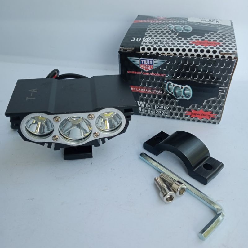 LAMPU TEMBAK OWL 3 MATA TWIN ANGELS