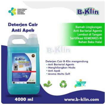 Deterjen cair  B-Klin foam(berbusa) 4 liter/4L