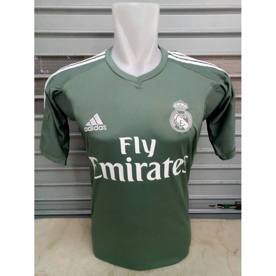 Terbaru JERSEY REAL MADRID GK KIPER 2017 2018 GRADE ORI
