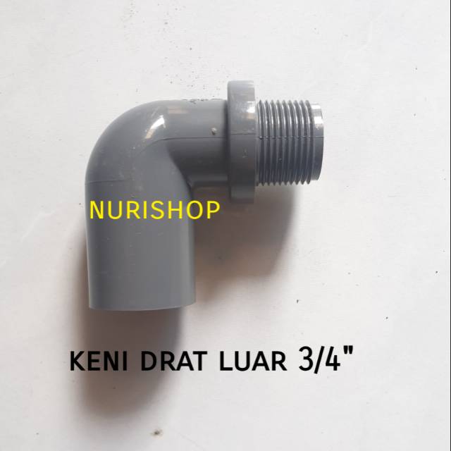 Jaya Ori Valve Socket 3 4 X 1 2 Ts Pvc Sock Drat Luar 3 4 X 1 2 Sok Drat Luar 4 Biji Lazada Indonesia