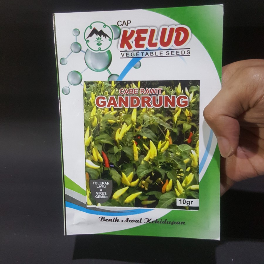Benih Cabe Rawit Gandrung Cap Kelud 10gr | Benih Cabai Rawit Gandrung