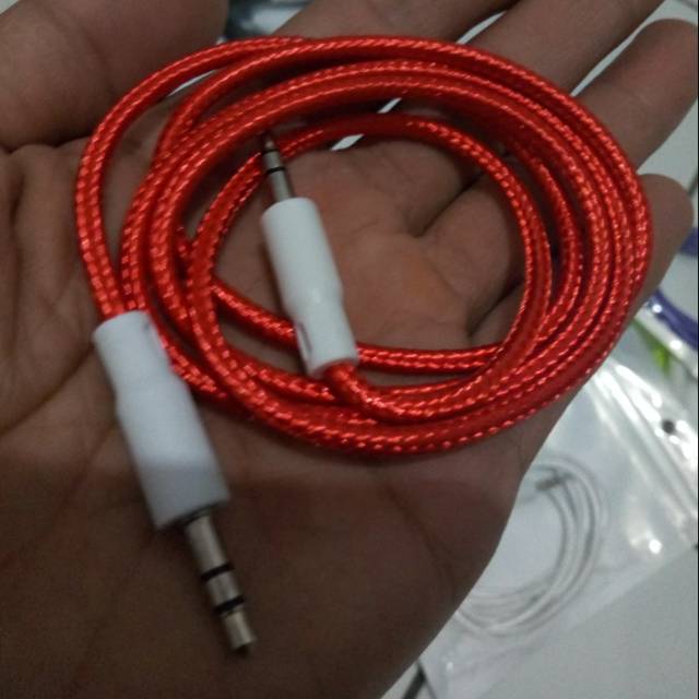 Kabel Jack Aux 3.5mm Untuk Irig Amplitube dan USB link Gitar