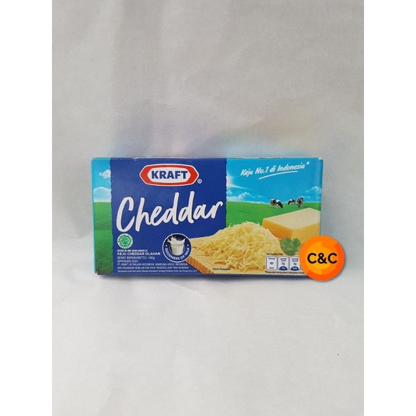

Keju Cheddar Kraft 160 gram
