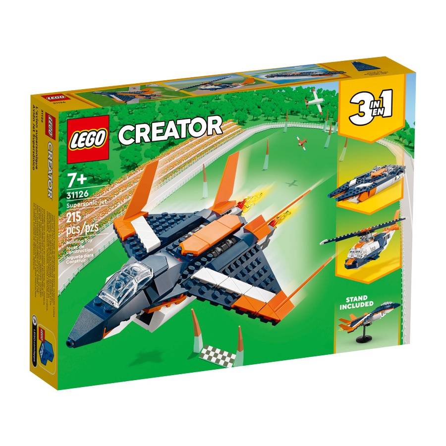 Lego Creator Pesawat Tempur Supersonik 3 in 1