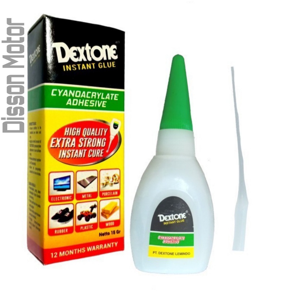

DEXTONE Lem Korea - Lem Setan Lem Tetes 15gr Instant Glue