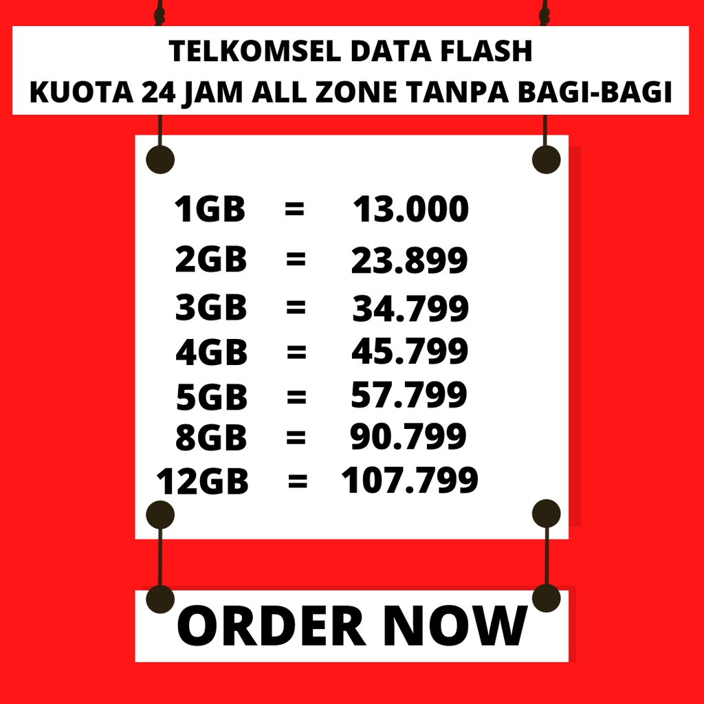 TELKOMSEL DATA FLASH TERMURAH