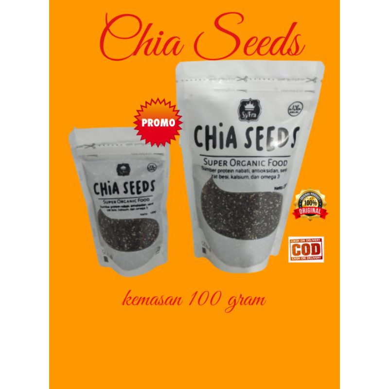 chia seed 100g/ chia seed organic/ chia seed murah/cia seed