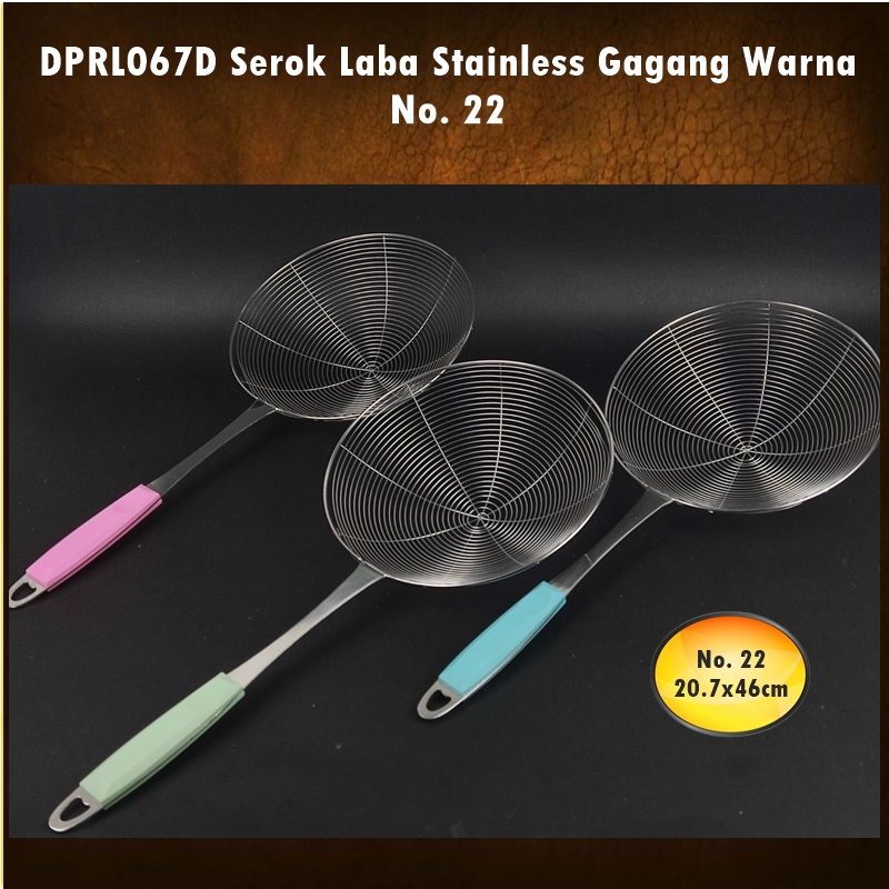 Serok Stainless Gagang Warna