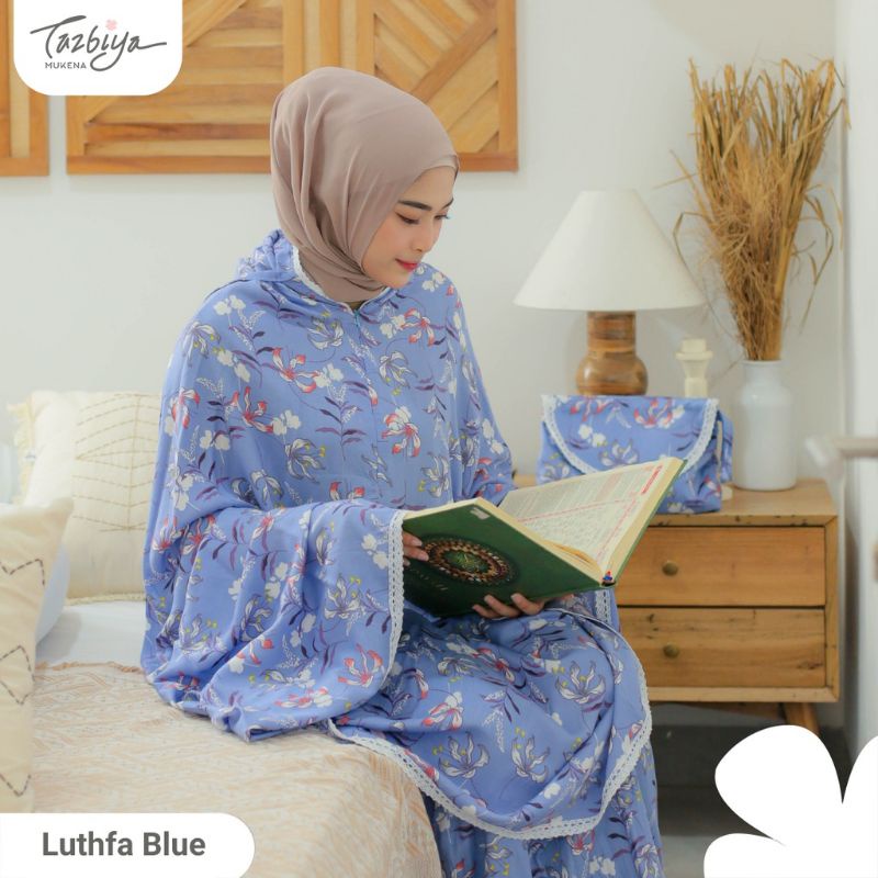 MUKENA TAZBIYA ALLOVER 2IN1 LUTHFA SERIES ALLSIZE