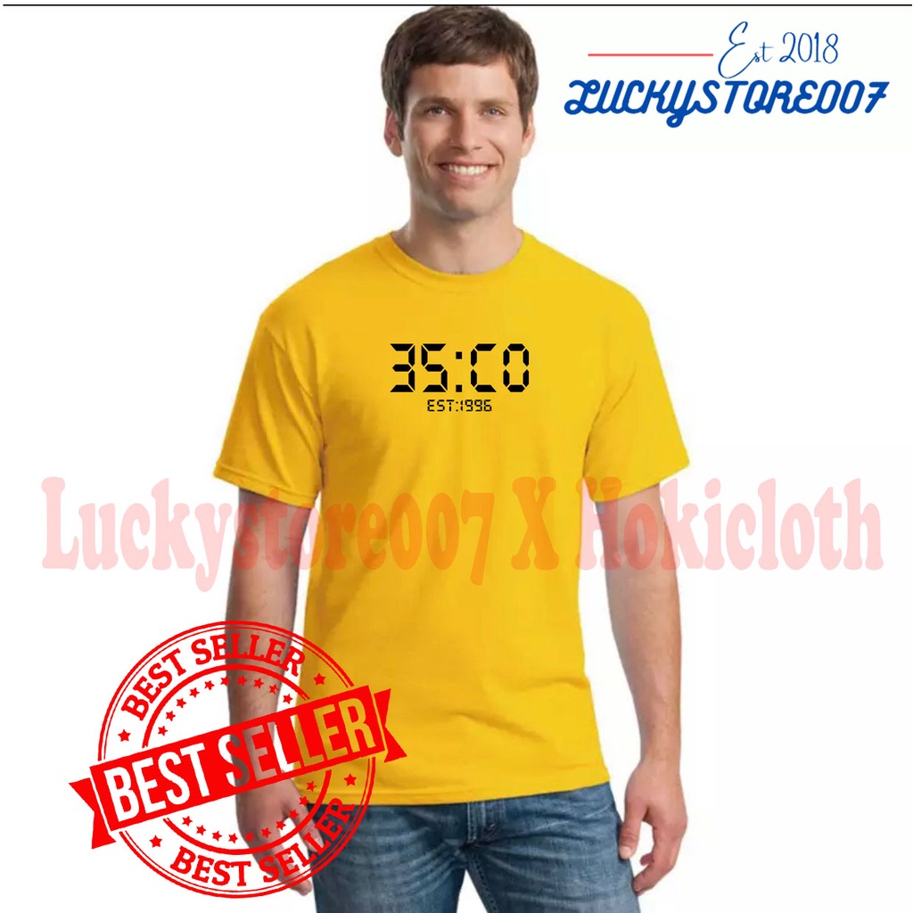 Kaos Distro 3Second Font Digital/Kaos Pria Terlaris/Kaos Distro/TX HITAM