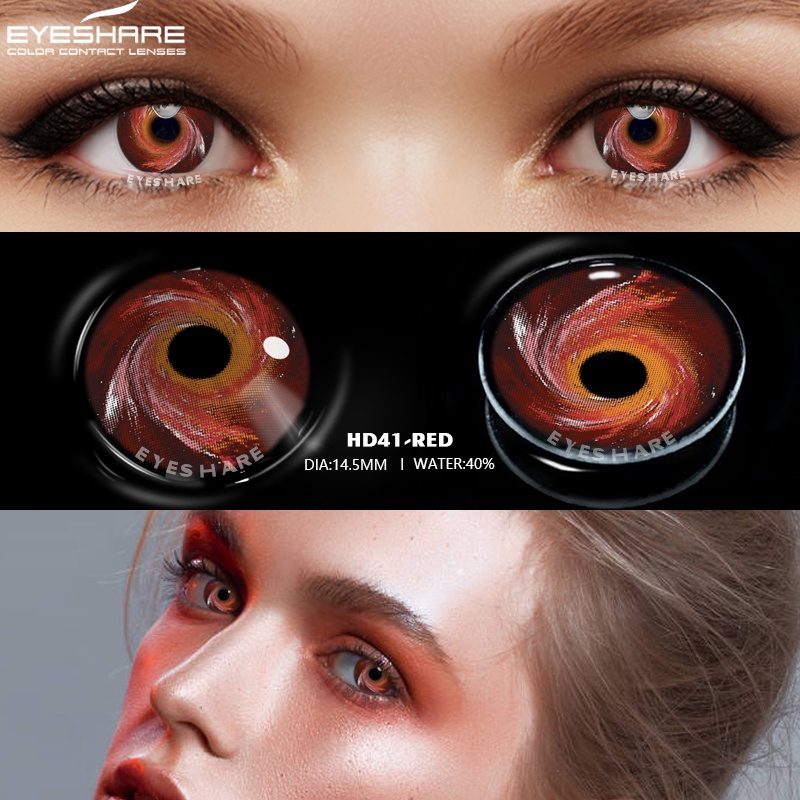 [✅COD] Softlens cosplay manga anime Naruto halloween Lensa Kontak DIA 14.5MM