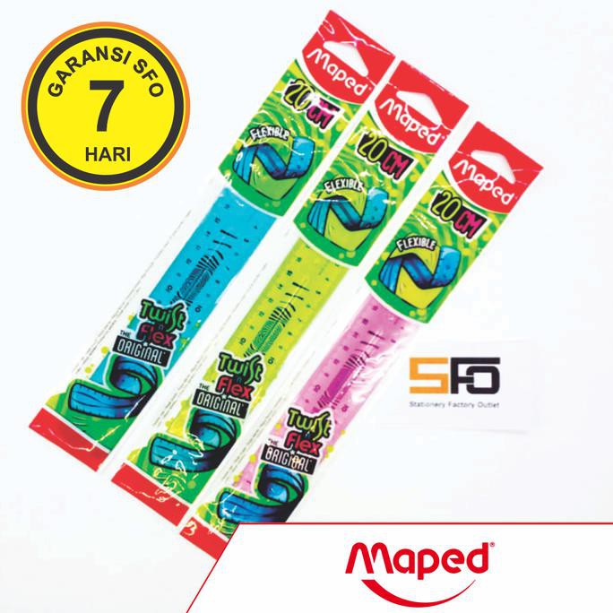 

Best Produk] Penggaris Lentur Maped 20Cm (Twist 'N Flexoriginal) - Hijau Muda