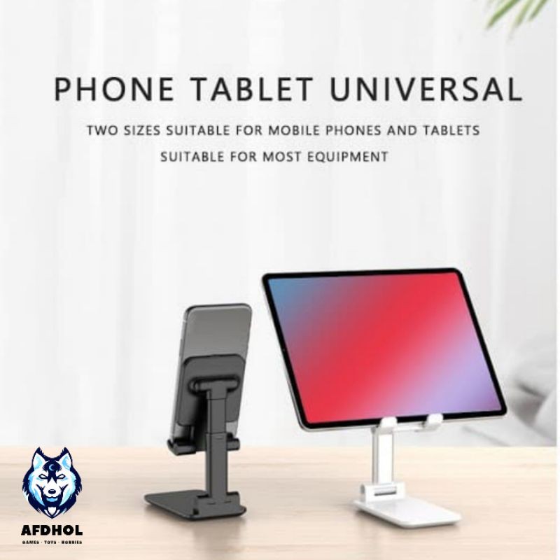 Liftable Foldable Phone Holder Stand Hp Dudukan Handphone Tatakan Hp Handphone Meja Universal Holder