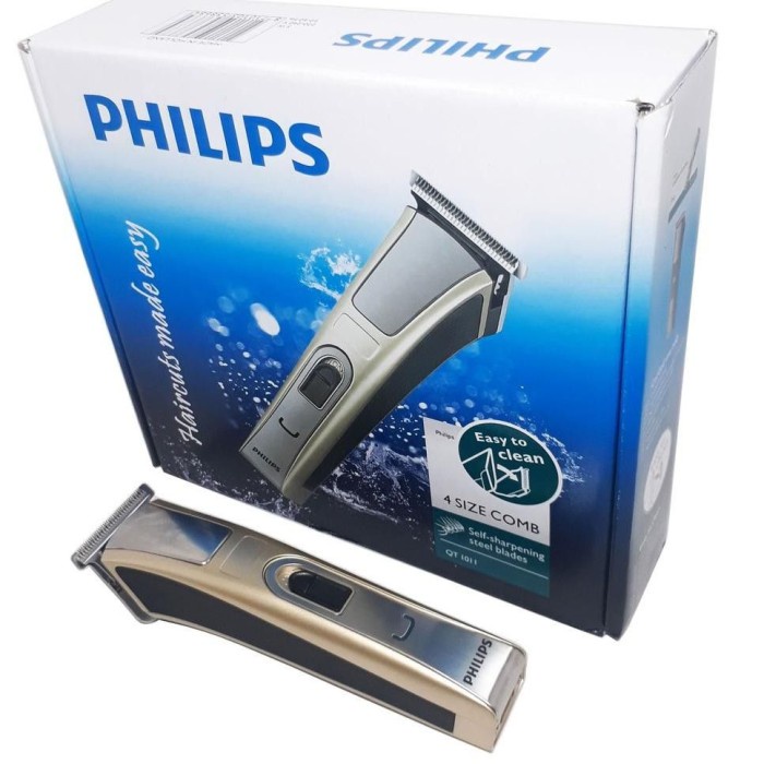 BISA COD Alat Cukur Rambut PHILIPS QT-1011 Mesin Cukur Baby dan Dewasa