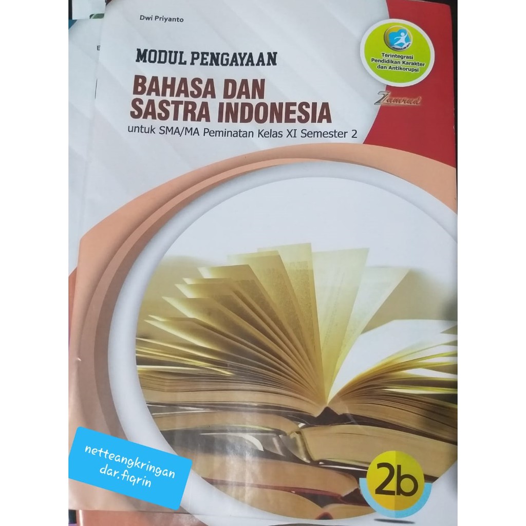 Lks Bahasa Sastra Indonesia Kelas Xi Sma Ma Semester 2 K13 Top New Shopee Indonesia